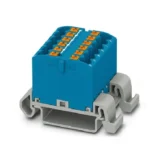 PTFIX 12X2,5-NS35A BU - 3273156 - Push-in Distribution Block For DIN Rail Mounting - Phoenix Contact
