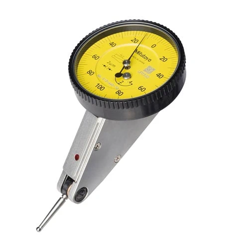 Mitutoyo Dial Test Indicator, Horiz. 20° Face - Series 513 - 0,4mm, 0,002mm, 8mm Stem
