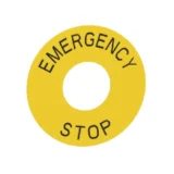 Harmony XB2 - RING SCALE (FOR MUSHROOM HEAD BUTTON) (EMERGENCY STOP) - Schneider Accessories