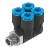 QSLV4-1/2-12 - Multiple Distributor - Festo Distributors