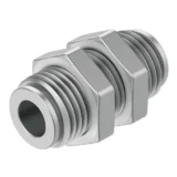 NPQH-H-Q8-E-P10 - Push-in Bulkhead Connector - Festo Pneumatic Fittings