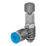 LRLL-1/8-QS-4 - Differential Pressure Regulator - Festo Pressure Valves