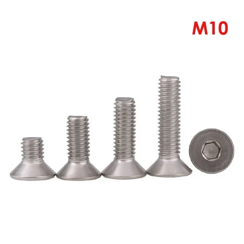 304 Hex Socket Flat Head Cap ScrewsM10A